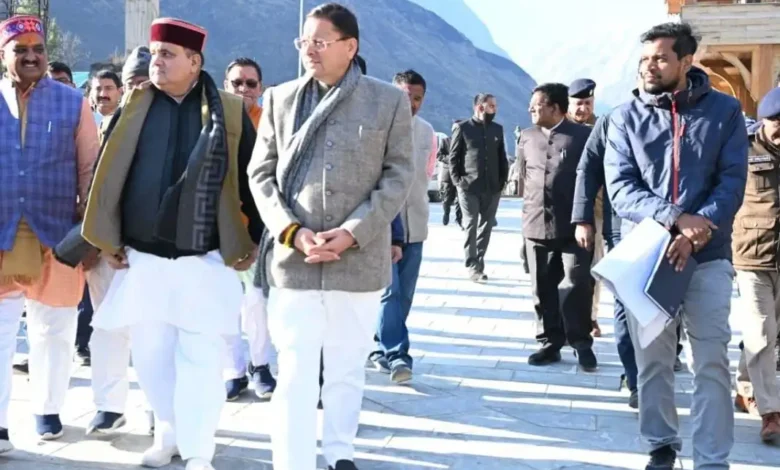 Uttarakhand News: श्री बद्रीनाथ धाम में मास्टर प्लान कार्यों का सीएम धामी ने किया स्थलीय निरीक्षण, समयबद्ध और गुणवत्तापूर्ण कार्यों के दिए निर्देश…. Uttarakhand News: श्री बद्रीनाथ धाम में मास्टर प्लान कार्यों का सीएम धामी ने किया स्थलीय निरीक्षण, समयबद्ध और गुणवत्तापूर्ण कार्यों के दिए निर्देश….