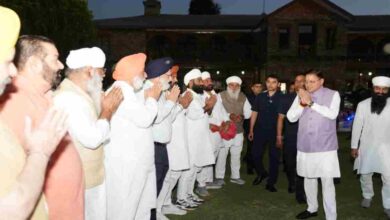 Uttarakhand News: बैसाखी पर CM धामी से सिख प्रतिनिधिमंडल की मुलाकात, हेमकुंड साहिब रोपवे परियोजना पर हुई चर्चा…… Uttarakhand News: बैसाखी पर CM धामी से सिख प्रतिनिधिमंडल की मुलाकात, हेमकुंड साहिब रोपवे परियोजना पर हुई चर्चा……