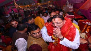 Uttarakhand News: भागवत कथा में शामिल हुए सीएम धामी: बोले—श्रवण से होती है बुद्धि की शुद्धि, प्रदेश की सुख-समृद्धि की कामना…. Uttarakhand News: भागवत कथा में शामिल हुए सीएम धामी: बोले—श्रवण से होती है बुद्धि की शुद्धि, प्रदेश की सुख-समृद्धि की कामना….