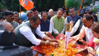 मोदी-मोदी’ के नारों से गूंजा देहरादून, भाजपा कार्यकर्ताओं ने लिया विकसित भारत का संकल्प मोदी-मोदी’ के नारों से गूंजा देहरादून, भाजपा कार्यकर्ताओं ने लिया विकसित भारत का संकल्प